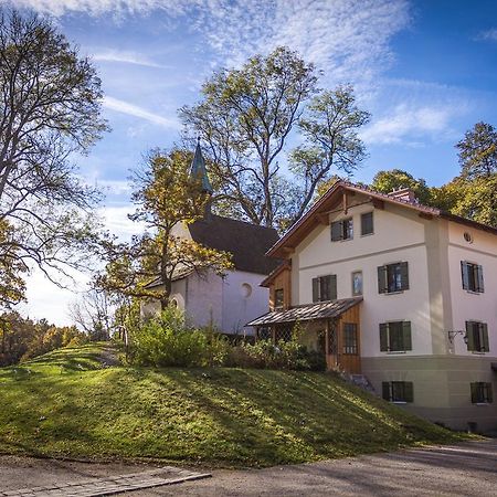 ゼースハウプトSchlossgaststatte Hohenbergアパートメント エクステリア 写真