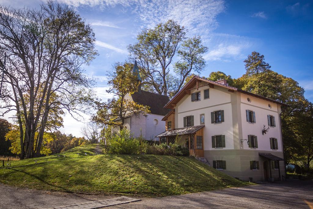 ゼースハウプトSchlossgaststatte Hohenbergアパートメント エクステリア 写真